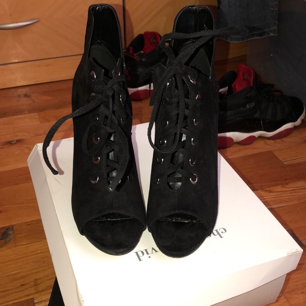 Aldo suede booties